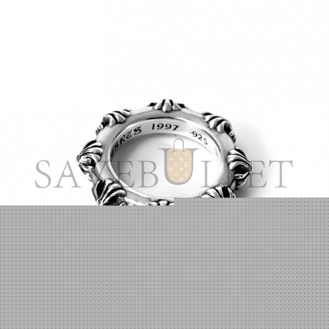 Ch**me He**ts cross band ring