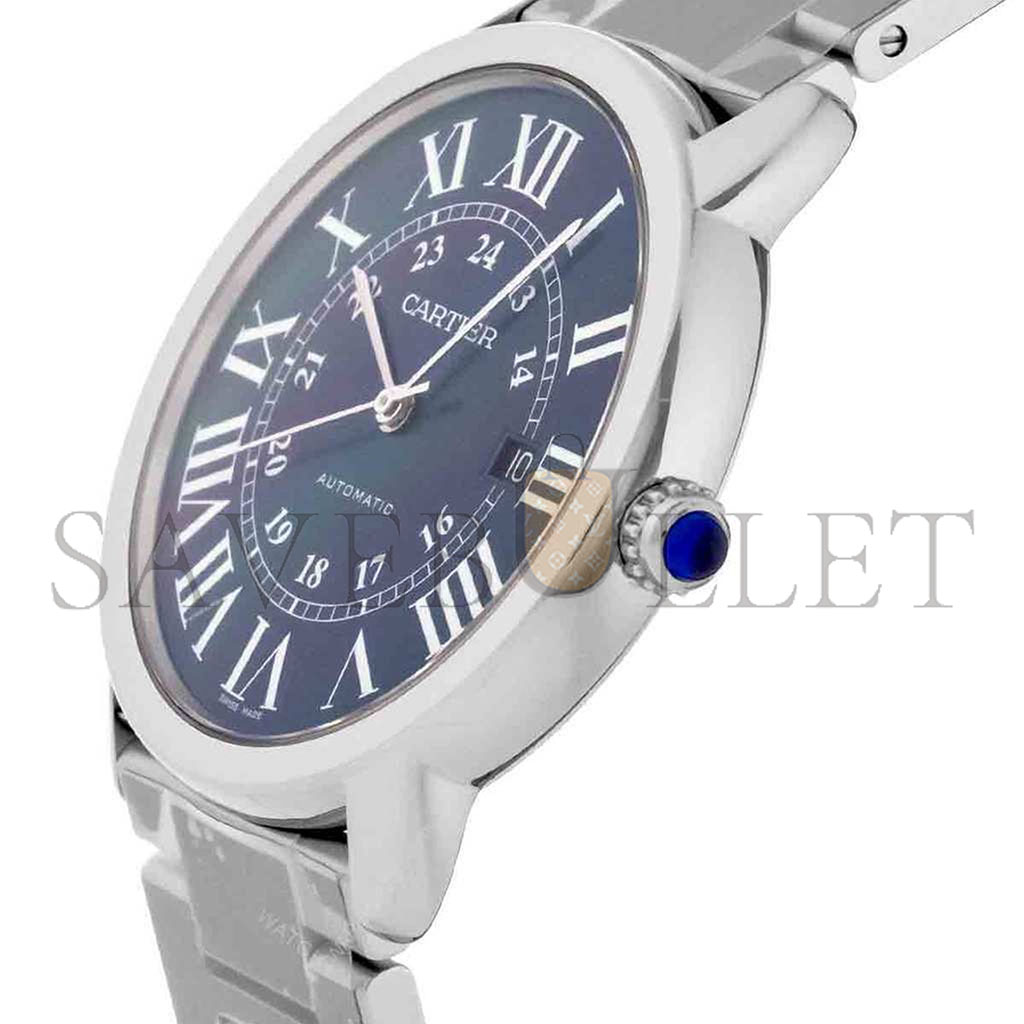 Ca*t*er ronde solo 42mm blue dial automatic men