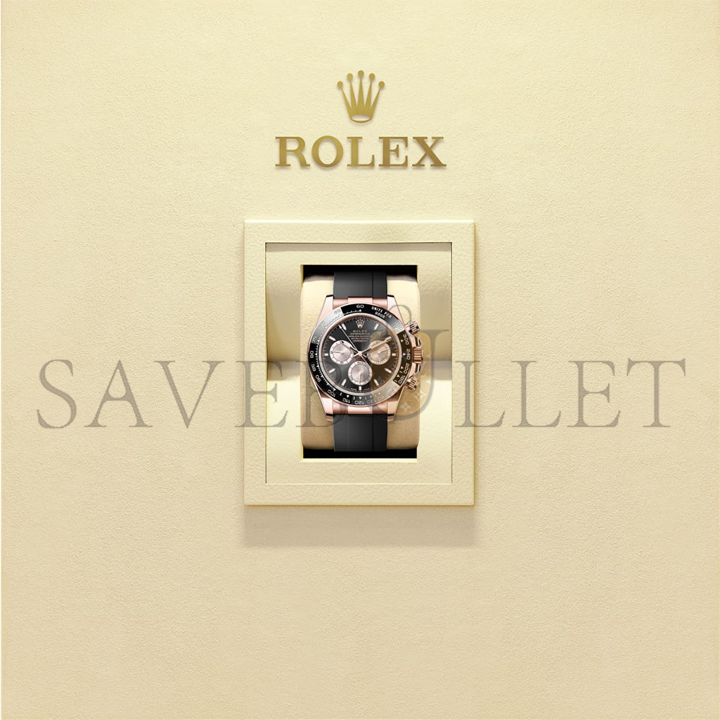 R*l*x cosmograph daytona oyster, 40 mm, everose gold watch 126515ln-0002