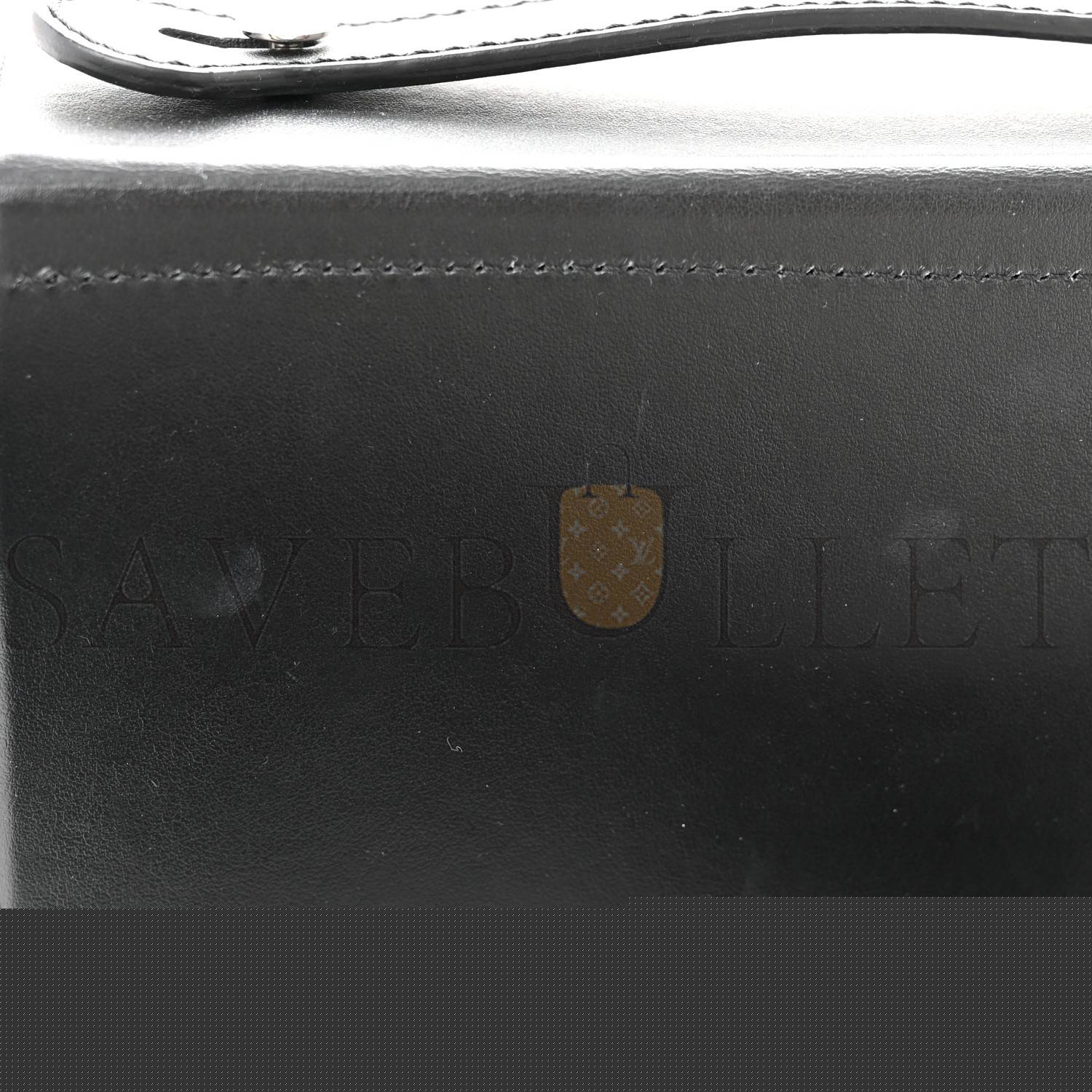 F**di x marc jacobs nappa logo baguette soft trunk bag black (21*11*6cm)