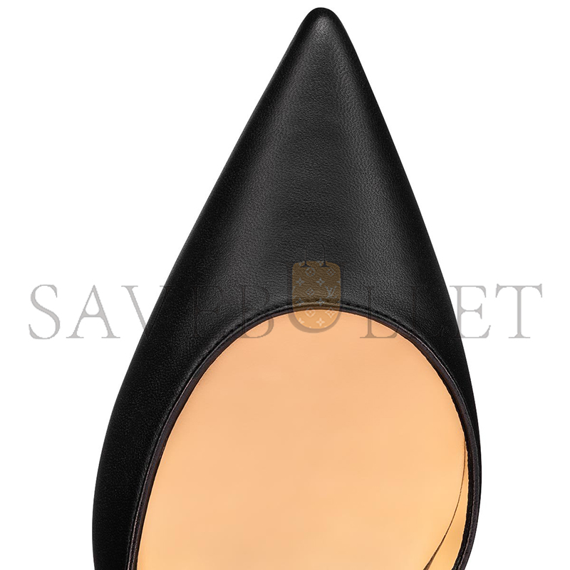 Ch**an louboutin iriza 85 mm pumps-nappa leather-black-women 1210648bk01