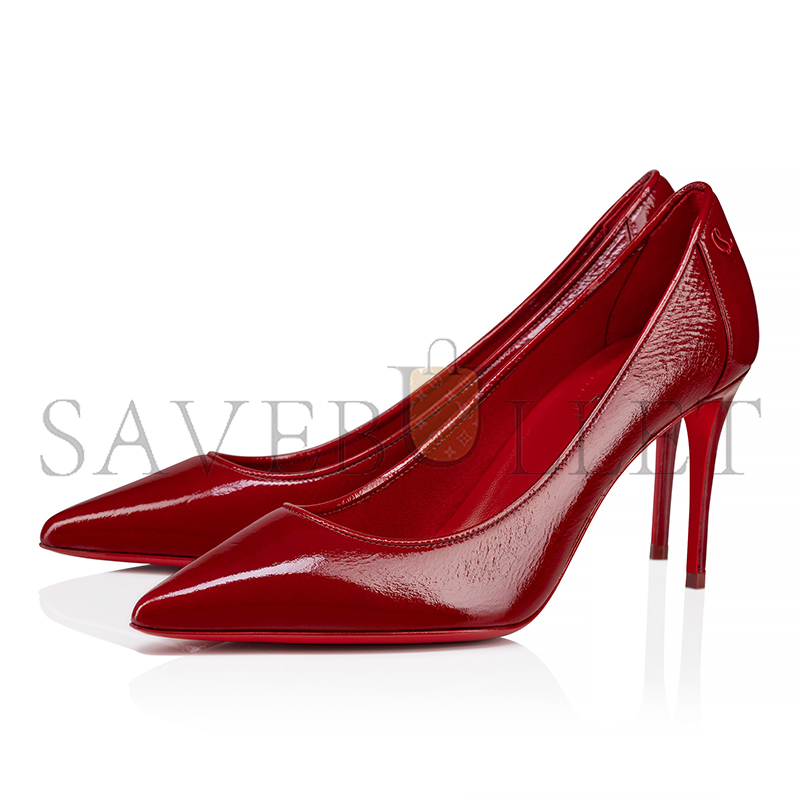Ch**an louboutin sporty kate 85 mm pumps-vog patent leather-loubi-women 1250034r558