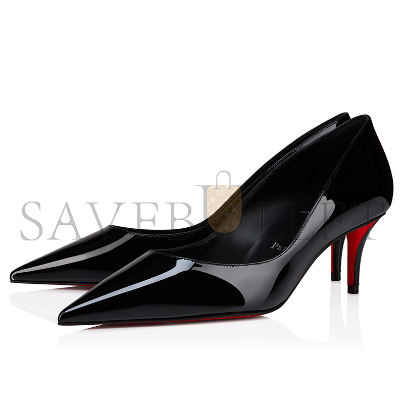 Ch**an louboutin miss z 60 mm pumps-patent calf leather-black-women 1250938b439