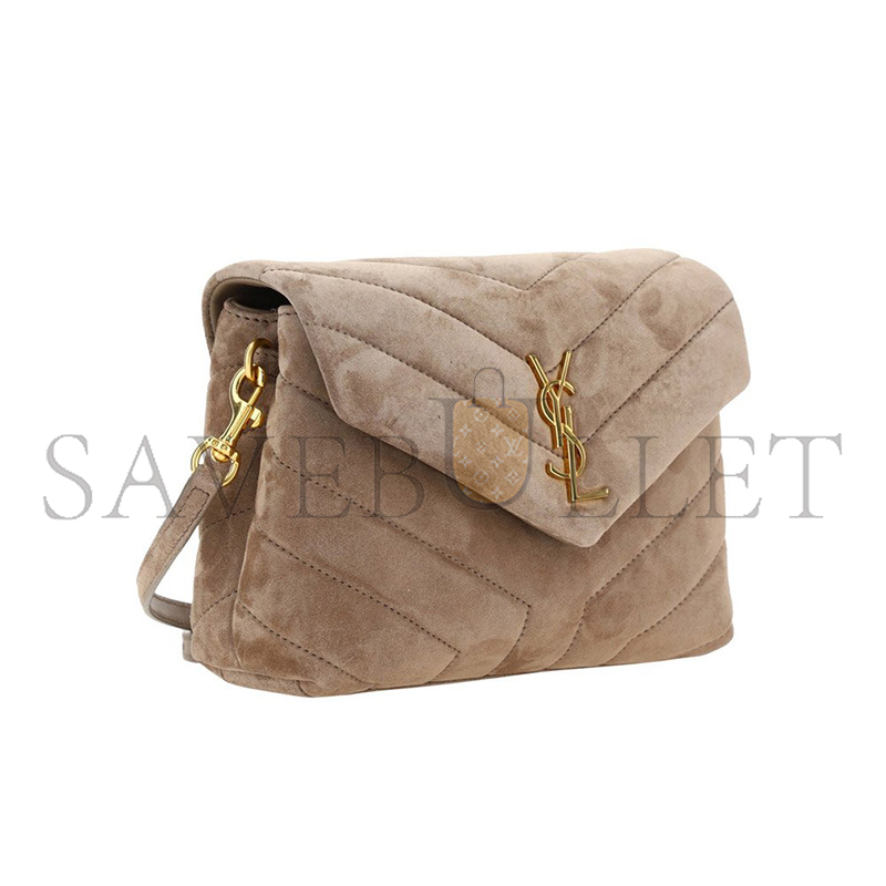 Y*L toy loulou shoulder bag in suede 6784011u8212346 (20*14*7cm)
