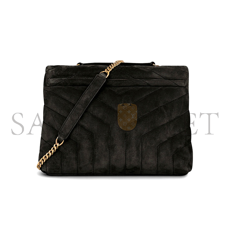 Y*L loulou medium chain bag in suede 487216142203 (32*22*11cm)