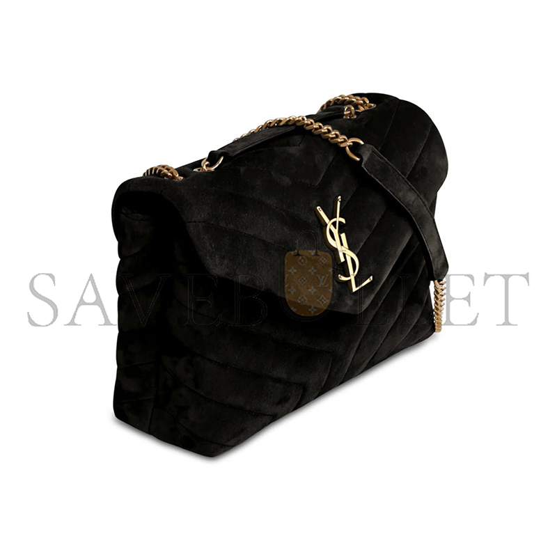Y*L loulou medium chain bag in suede 487216142203 (32*22*11cm)