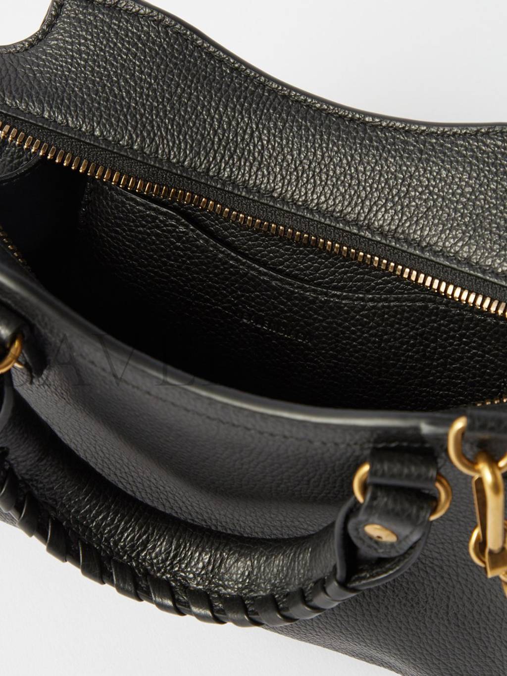 Ba*len*cia*ga black neo classic mini studded leather bag matchesfashion us (38.1*28*14cm)