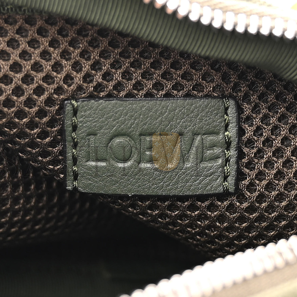 l*ew* jacquard anagram calfskin anton sling avocado green (34*20*10cm)