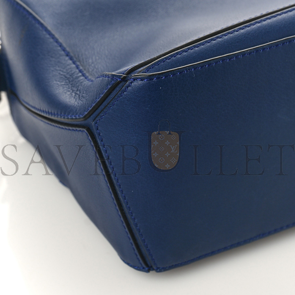 l*ew* calfskin small puzzle bag marine (24*16.5*10.5cm)