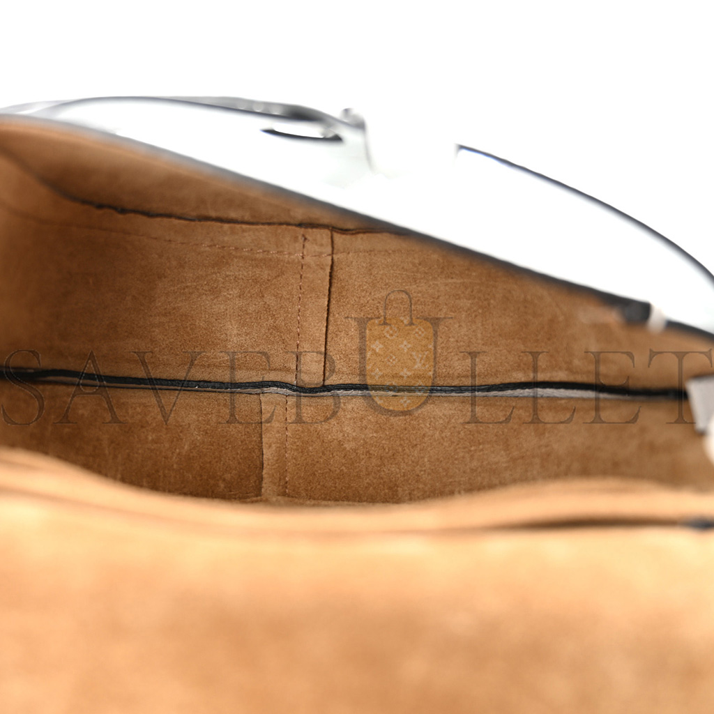 l*ew* soft grained calfskin anagram card holder lemon (20*12*7cm)