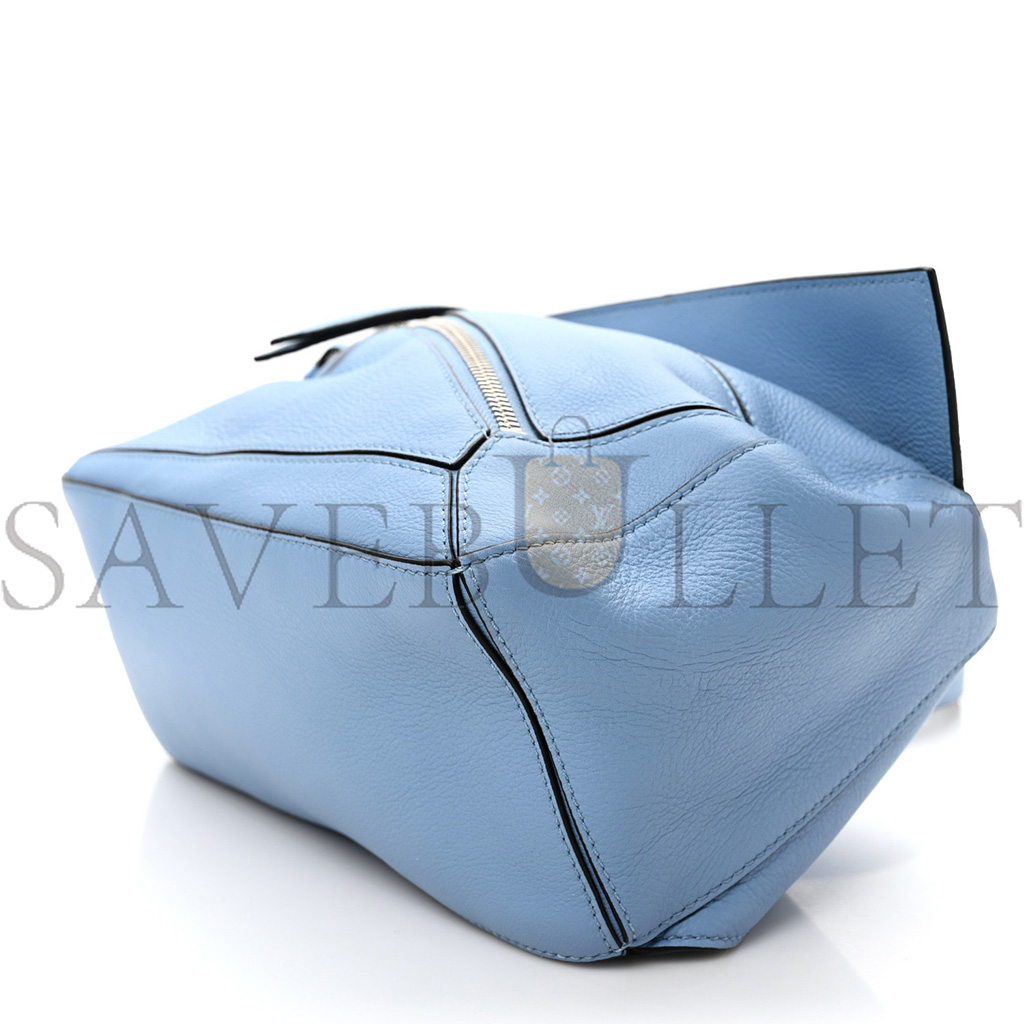 l*ew* calfskin small puzzle bumbag olympic blue (23*15*10cm)