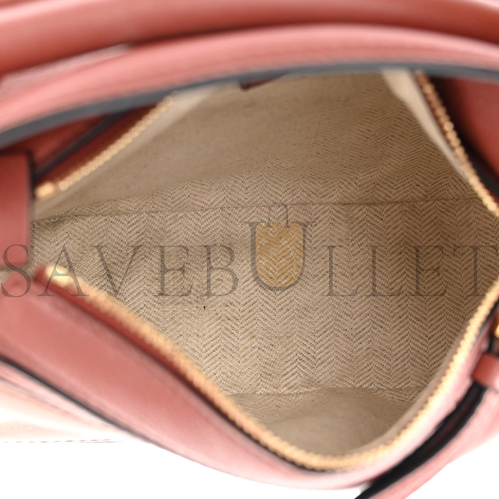 l*ew* calfskin mini puzzle bag spice pumpkin (18*12.5*8cm)