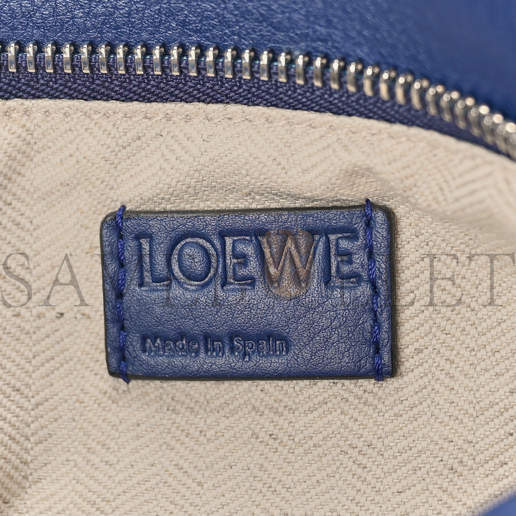 l*ew* calfskin small puzzle bag marine (24*16.5*10.5cm)