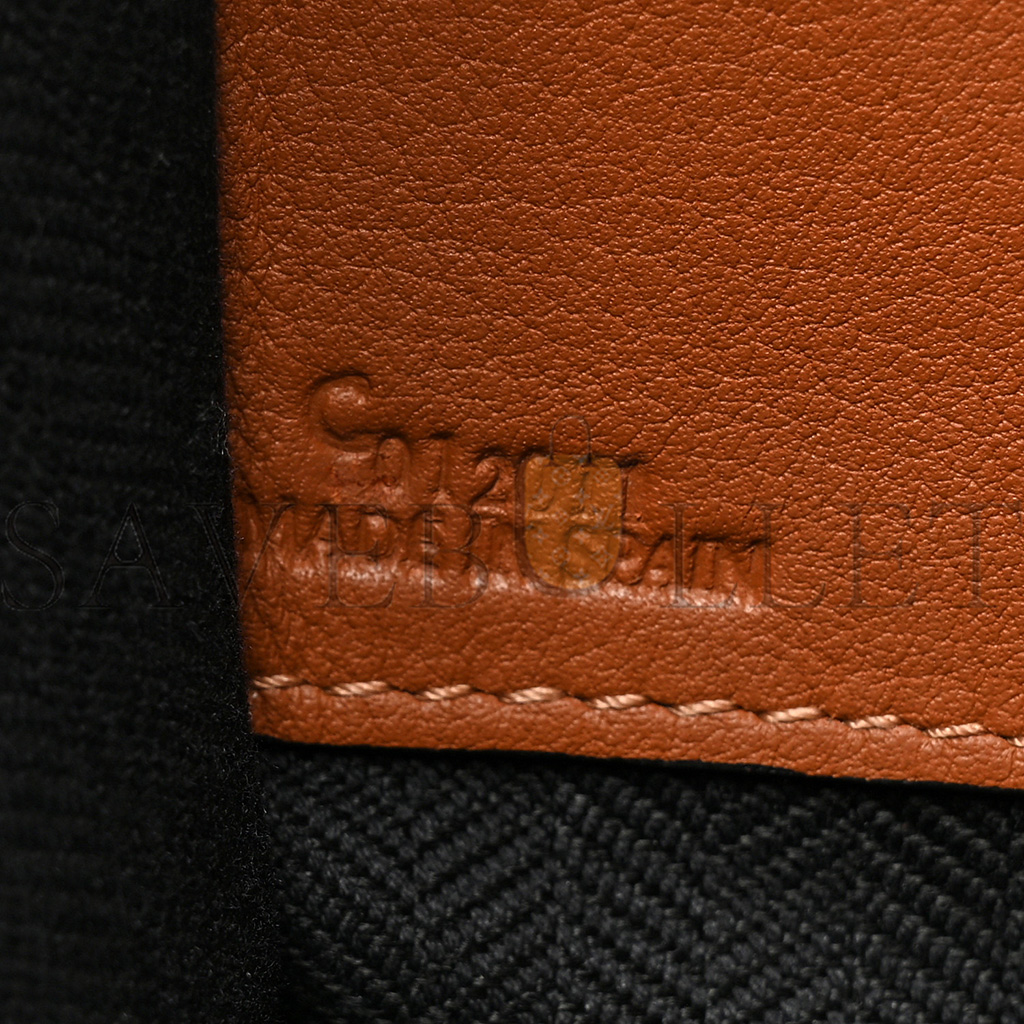 l*ew* calfskin small hammock shoulder bag tan (30*25*13.5cm)