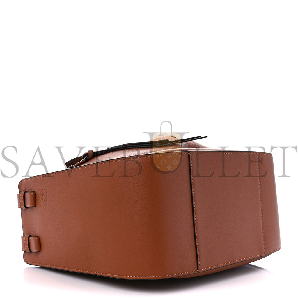 l*ew* calfskin small hammock shoulder bag tan (27*23*14cm)