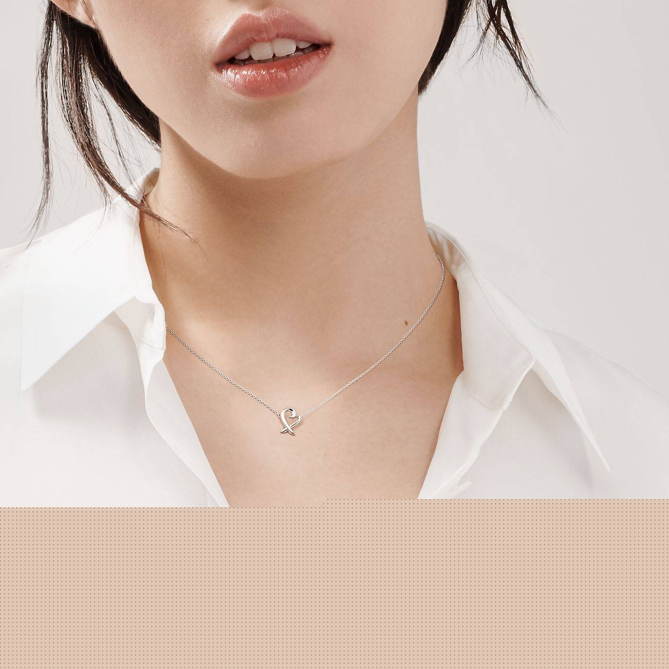 T*f*ny  paloma picasso® loving heart pendant