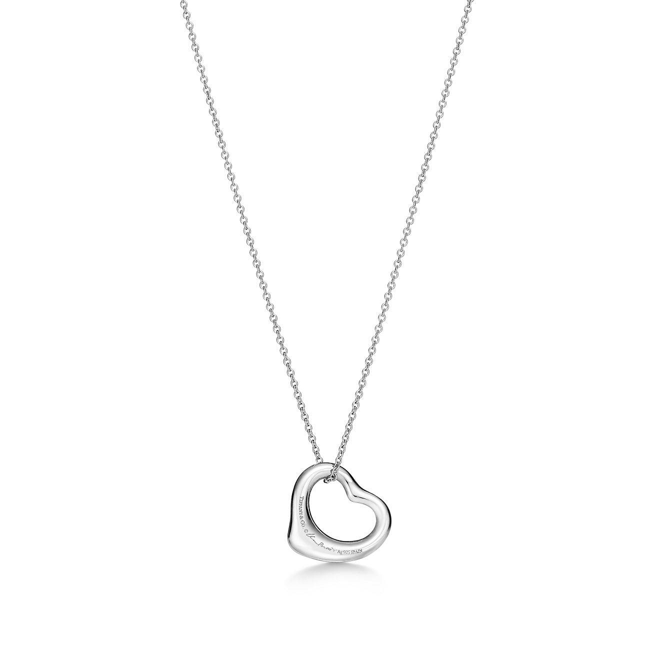 T*f*ny elsa peretti® open heart pendant