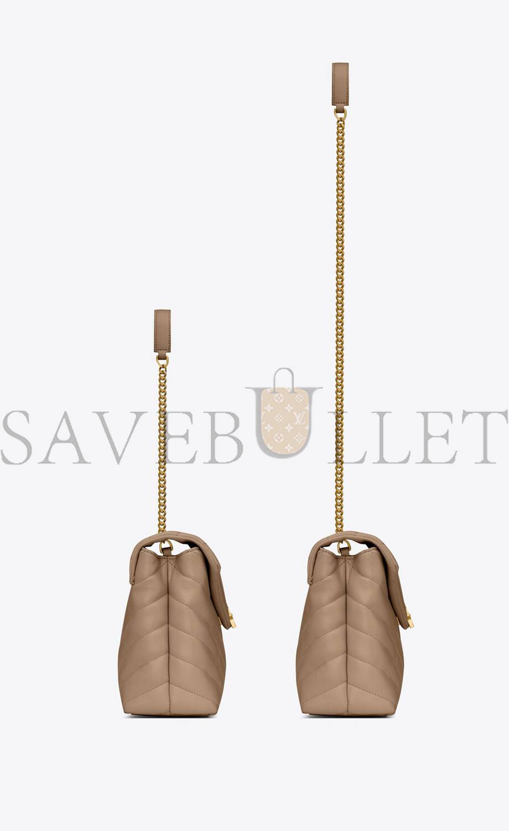 Y*L loulou small chain bag in quilted "y" leather 494699dv7272826 (23*17*9cm)