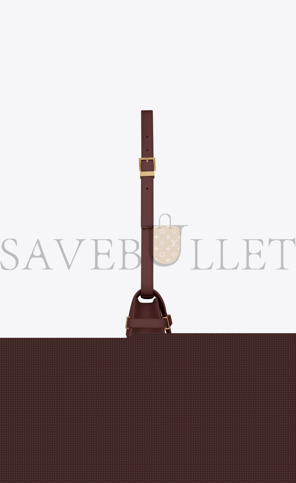 y*l manhattan shoulder bag in box Sa**t Lau*nt leather 5792710sx0w6475 (29*20*7.5cm)