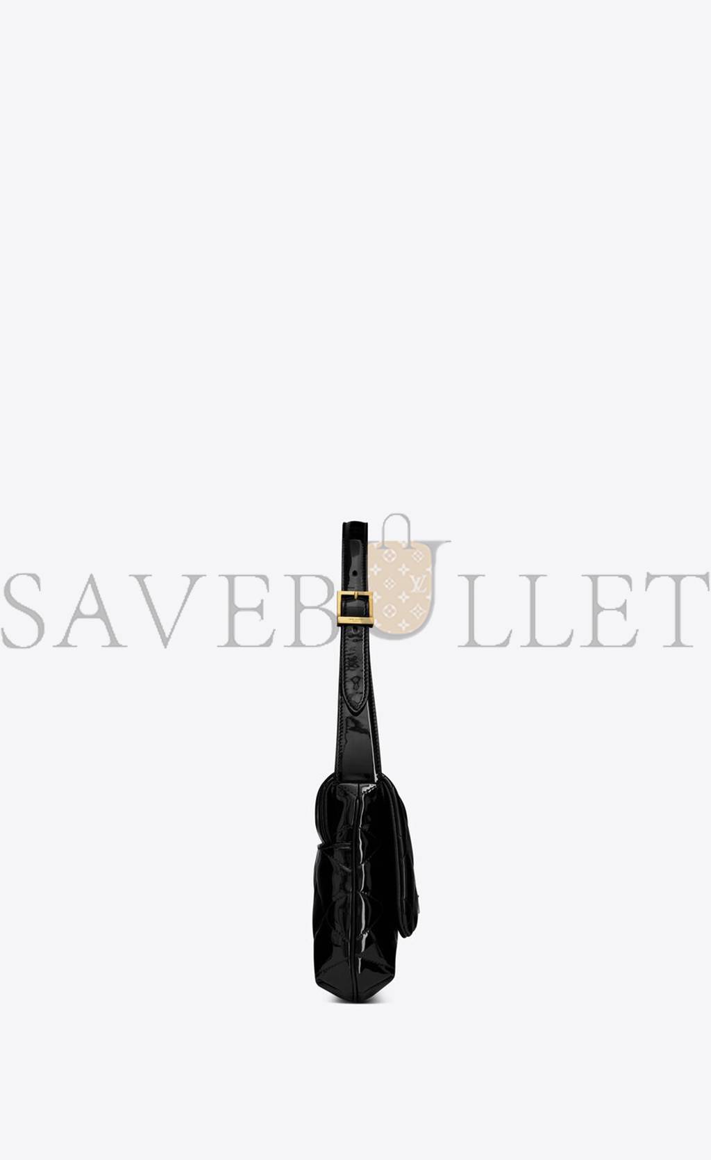 Y*L le 57 hobo bag in quilted patent 6985672iu071000 (24*18*5.5cm)