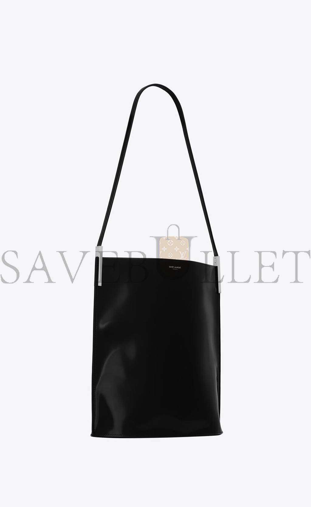 Y*L suzanne rigid shoulder bag in shiny leather 734320aabst1000 (29*28*10cm)