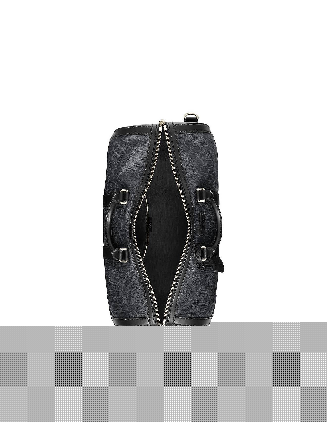 G*u*i gg black carry-on duffle 474131 (44*29*25cm)
