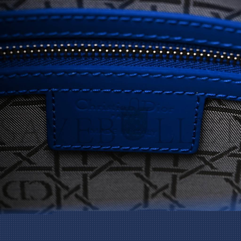 D*or patent cannage large lady D*or blue (32*25*11.4cm)