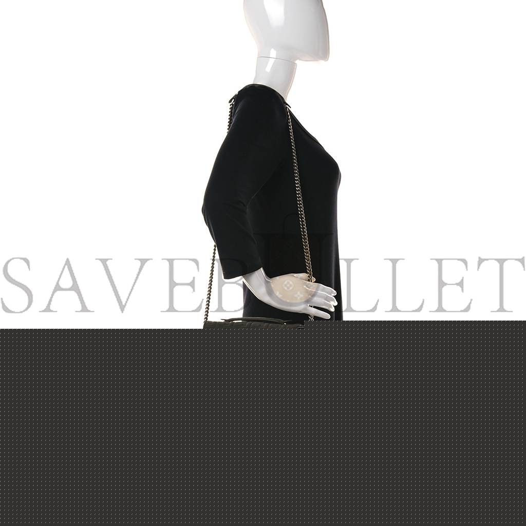 F**di technical fabric ff midi chain baguette oliva (23*13*6cm)