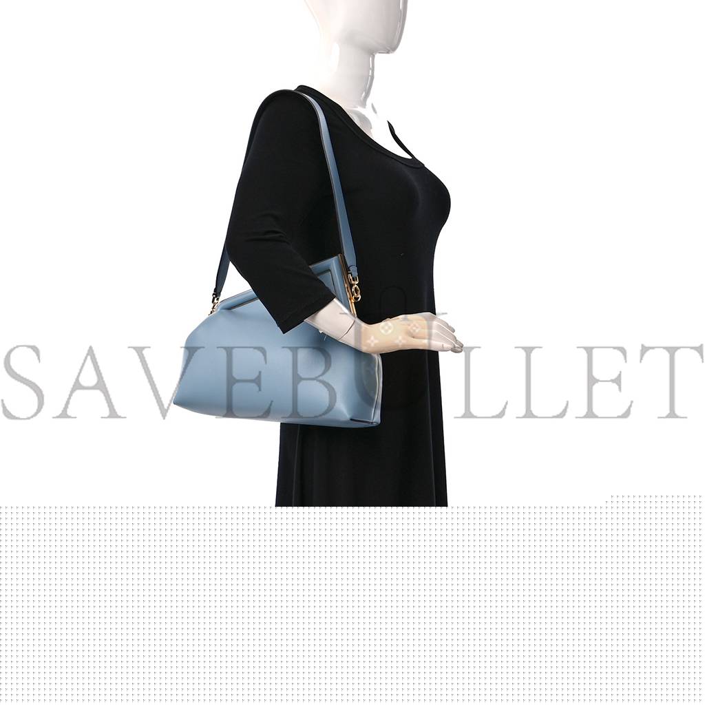 F**di shiny nappa medium F**di first azzurro baby (30*25*10cm)